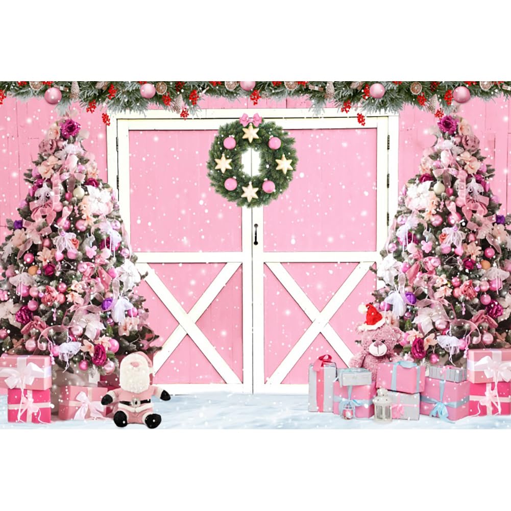 Pink Christmas フォトフレーム☃　完成品 Pink Christmas フォトフレーム☃ 完成品 Pink Christmas フォト